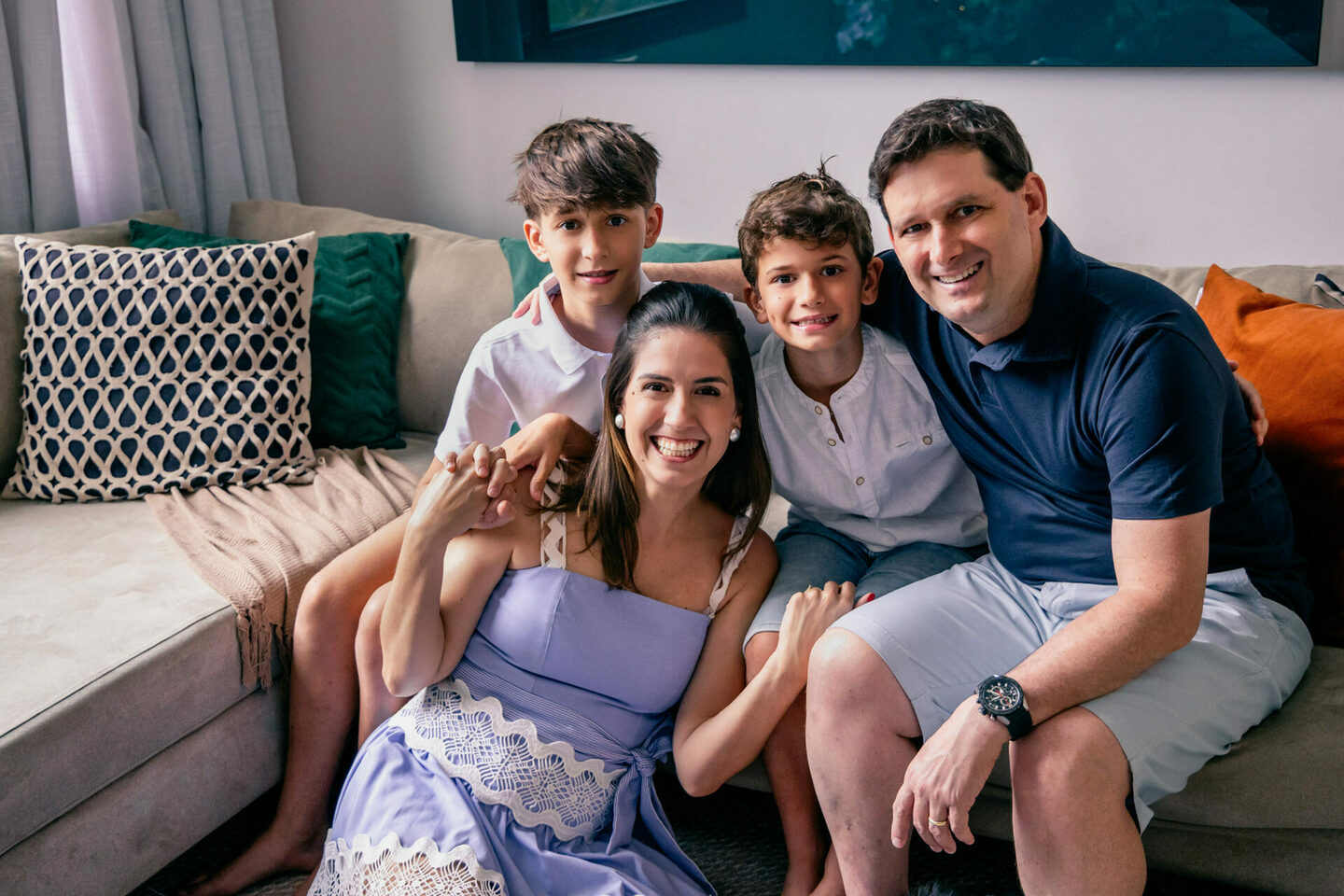 Ensaio de Família em Casa Bauru SP para renovar as memórias